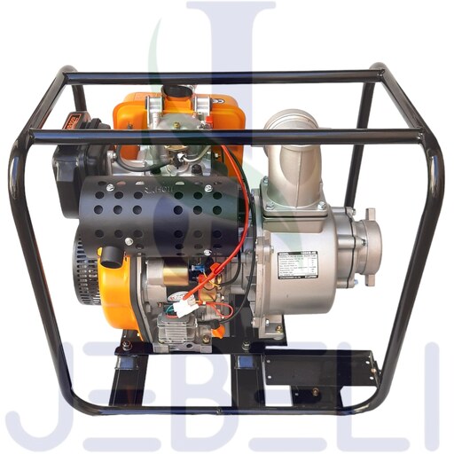 موتور پمپ 4 اینچ گازوئیلی استارتی لوتیان مدل 100KB-4E   ( هزینه ارسال با باربری به عهده خریدار می باشد ) 