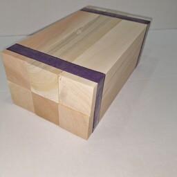 بسته 6 عددی بلوک چوب بید ،چهار تراش گندگی شده ،ابعاد هر بلوک 4.6 در 4.6 در 25 سانتیمتر .