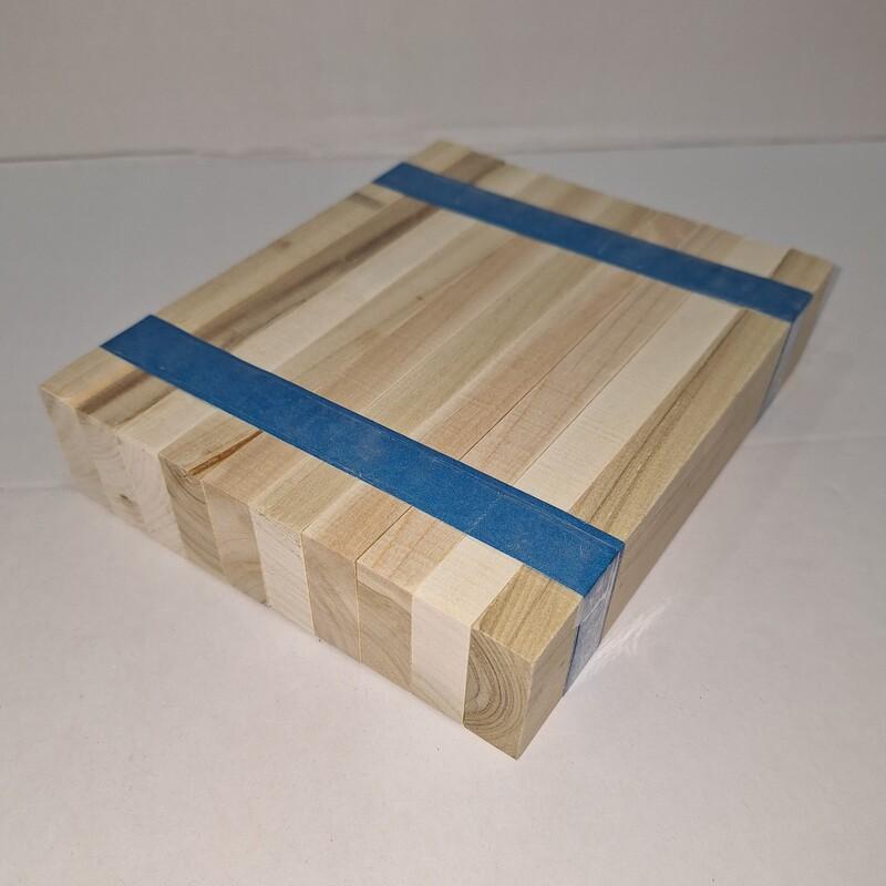 بسته 10 عددی تخته چوب صنوبر ، چهار تراش گندگی شده ، ابعاد هر تخته 1.6 در 4.3 در 20 سانتیمتر .