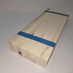 بسته 8 عددی تخته چوب صنوبر، چهار تراش گندگی شده ،ابعاد هر تخته 1.6 در 4.3 در 35 سانتیمتر  .
