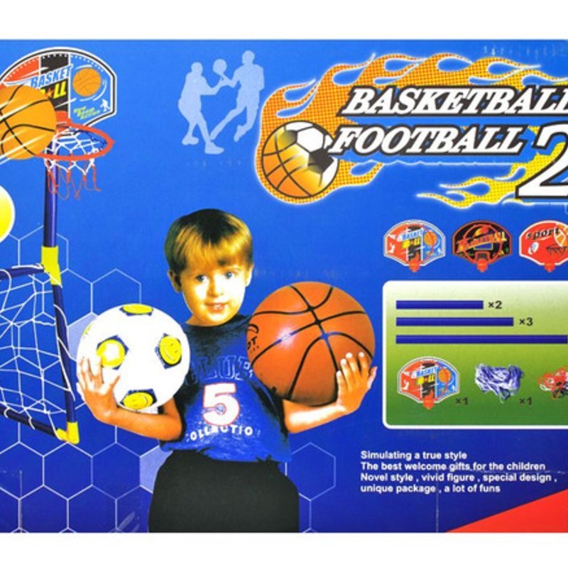 دروازه فوتبال و تخته بسکتبال مدل 2IN1  محصول برند جوان