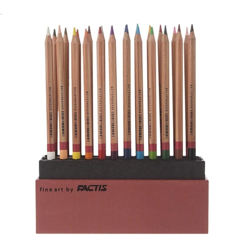 مداد رنگی 24 رنگ فکتیس مدل Gallery Collection

