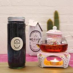 چای سرگل بهار ممتاز امساله لاهیجان 150 گرمی شیشه ای موفاما