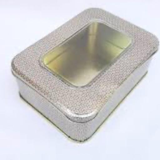 ظرف باقلوا  کوچک ظرف بسته بندی فلزی باقلوا مناسب 250 گرم 