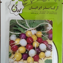 بذر تربچه رنگی میکس آرکا بذر ایرانیان 