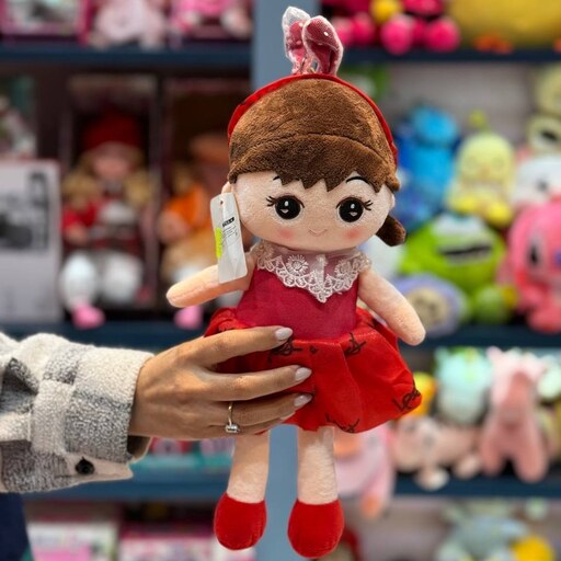 عروسک دختر تل خرگوشی پولیشی اورجینال، جنس نانو قابل شستشو