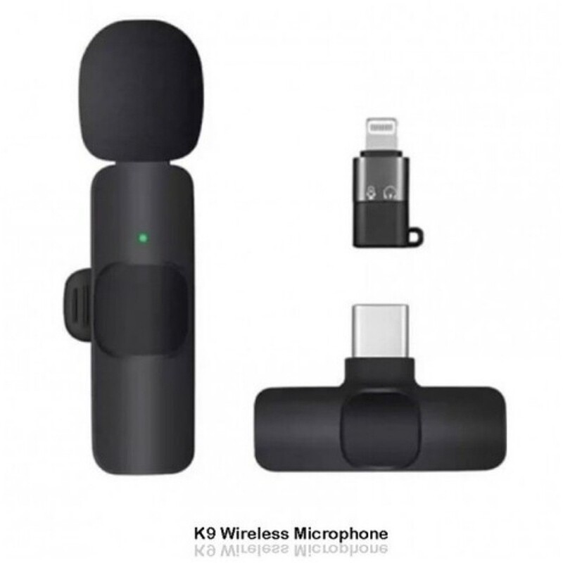 میکروفون یقه ای تکی لایتنینگ مدل k9 مناسب Typec و Android قیمت عالی