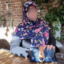 روسری نخی دور دست دوز باکیفیت در طرح های مختلف