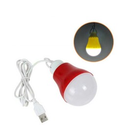 لامپ آویز USB مدل LED BULB با سیم کنفی ضخیم کیفیت عالی