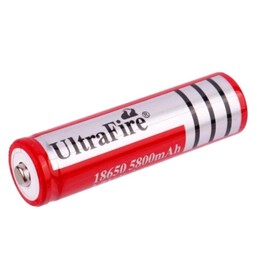 باتری شارژی 5800 میلی آمپر 18650 مدل ultrafire کیفیت عالی