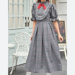 مانتو پیراهنی شهرزادی زنانه و دخترانه کرپ کریستال دوخت سفارشی مطابق با سایز و رنگ دلخواه شما