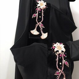 کاردست منجوق بافت و سنگ برای عبا،چادر و لباس،روسری،متریال ماتسونو ژاپن 