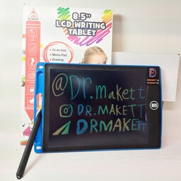 تبلت قلمی اسباب بازی مدل کاغذ هوشمند LCD WRITING TABLET  قلم هفت رنگ موجود به رنگ آبی 