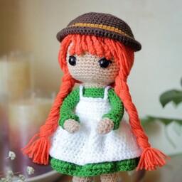 آنشرلی عروسک بافتنی کاموا ایرانی 