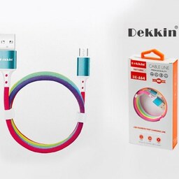 کابل رنگارنگ  تایپ سی  فست شارژ دکین مدل DEKKIN DK-A64