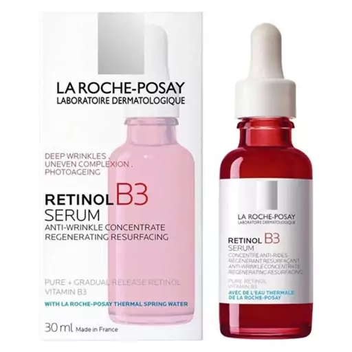 سرم ضد چین و چروک و جوانساز رتینول لاروش پوزای 30میل La Roche Posay Retinol B3

