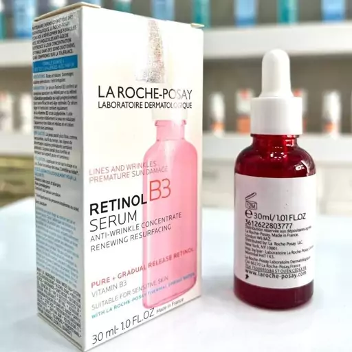 سرم ضد چین و چروک و جوانساز رتینول لاروش پوزای 30میل La Roche Posay Retinol B3

