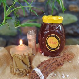 عسل طبیعی آویشن 1 کیلو گرمی آبک محصول منطقه شمیرانات تهران با ساکارز کمتر از 3درصد