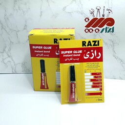 چسب قطره ای رازی محصول فروشگاه مبین ابزار 