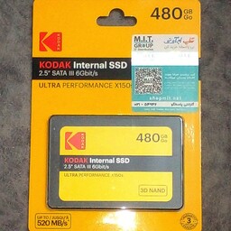 هارد ssd برند Kodak  ظرفیت 480 گیگا بایت
