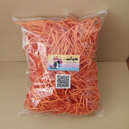 پوشال نارنجی  کاغذی تزئینی کادو ISO بسته 100 گرمی هایپر آذین 