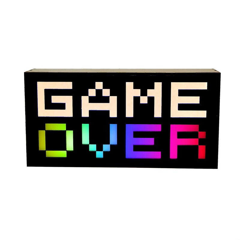 آیکون لایت طرح GAME OVER کد RGB-1