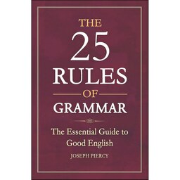 کتاب زبان اصلی The  Rules of Grammar اثر Joseph Piercy