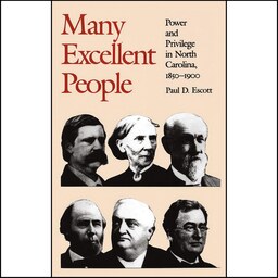 کتاب زبان اصلی Many Excellent People اثر Paul D Escott