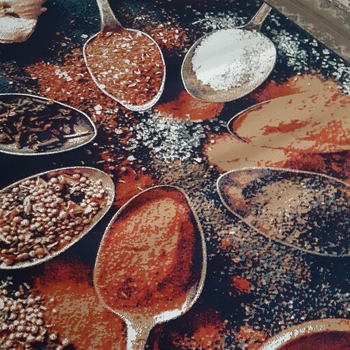 گلیم طرح میوه  ای