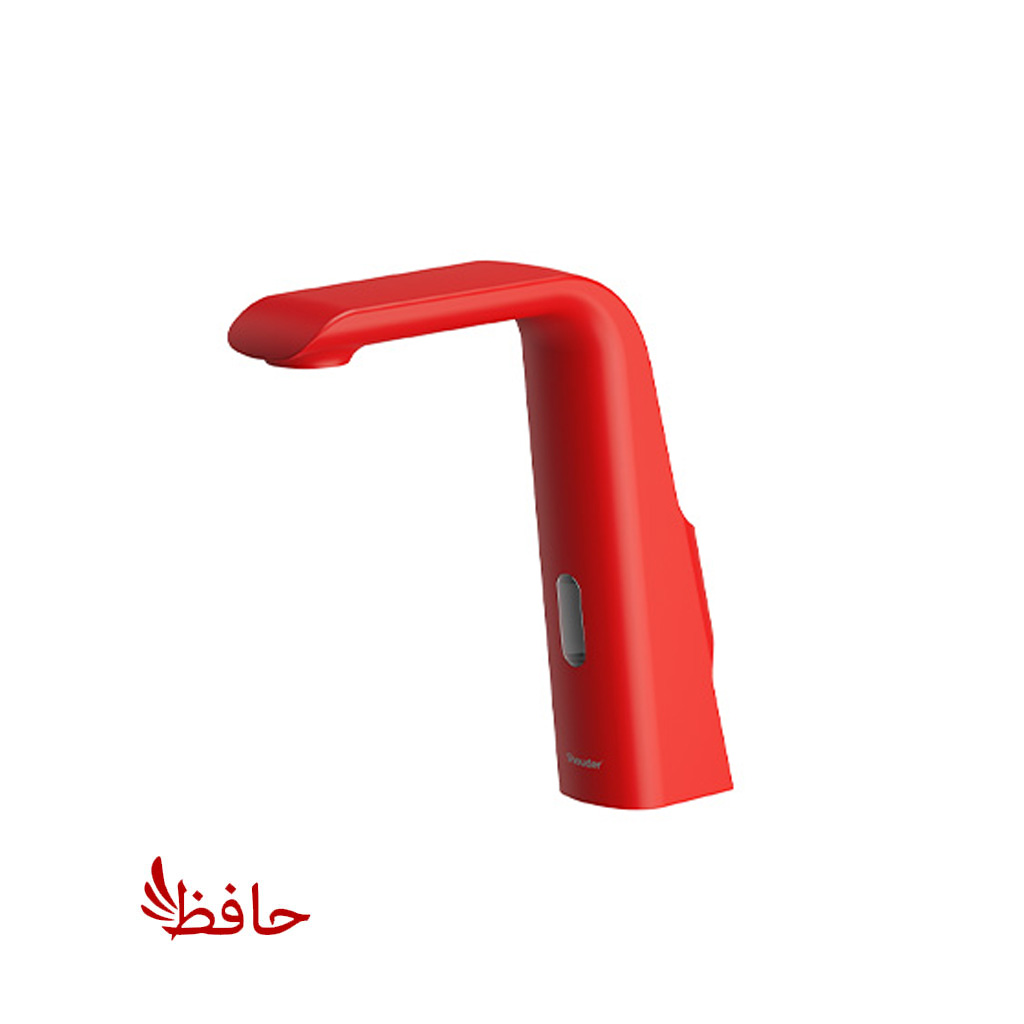 شیر روشویی چشمی شودر مدل فالکو قرمز