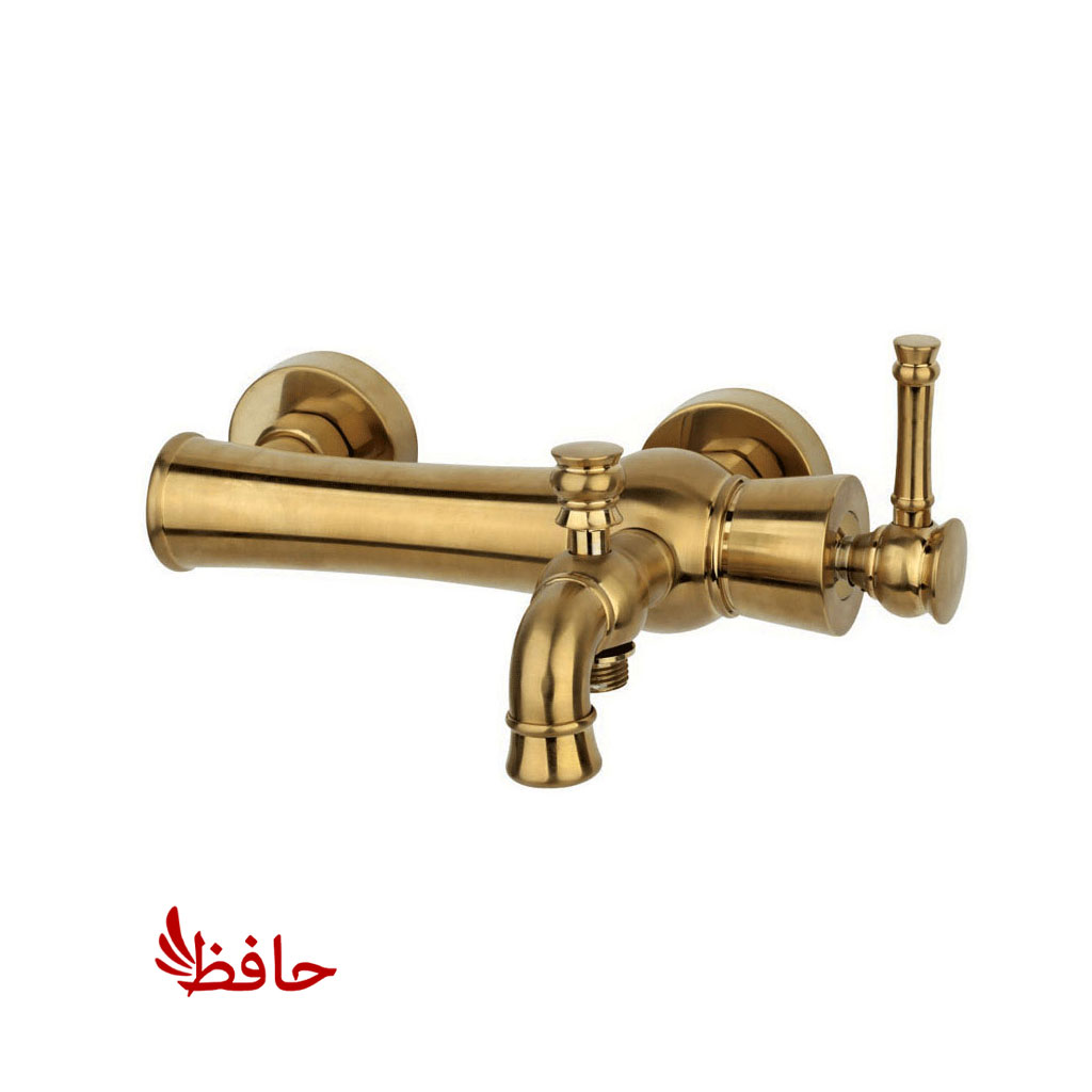 شیر حمام راسان مدل الیزه طلایی