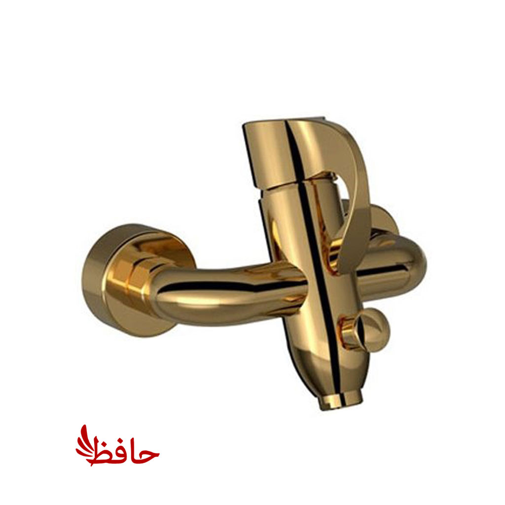 شیر حمام شودر مدل دانته طلایی