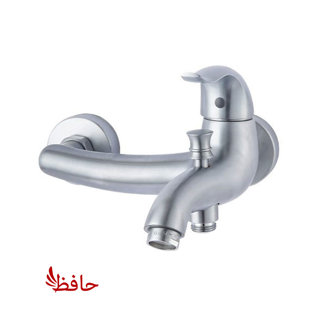 شیر حمام راسان مدل اکتاو کروم مات