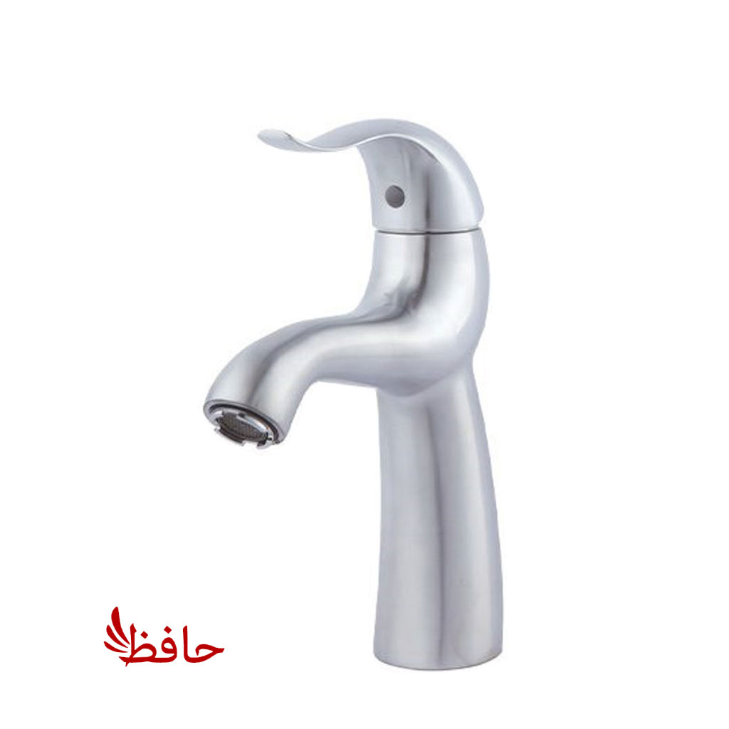 شیر روشویی راسان مدل اکتاو کروم مات