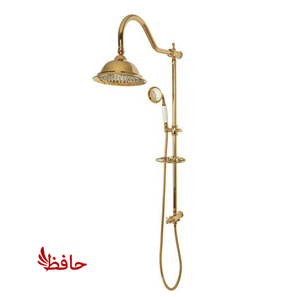 علم دوش دوکاره راسان مدل هورنر طلایی