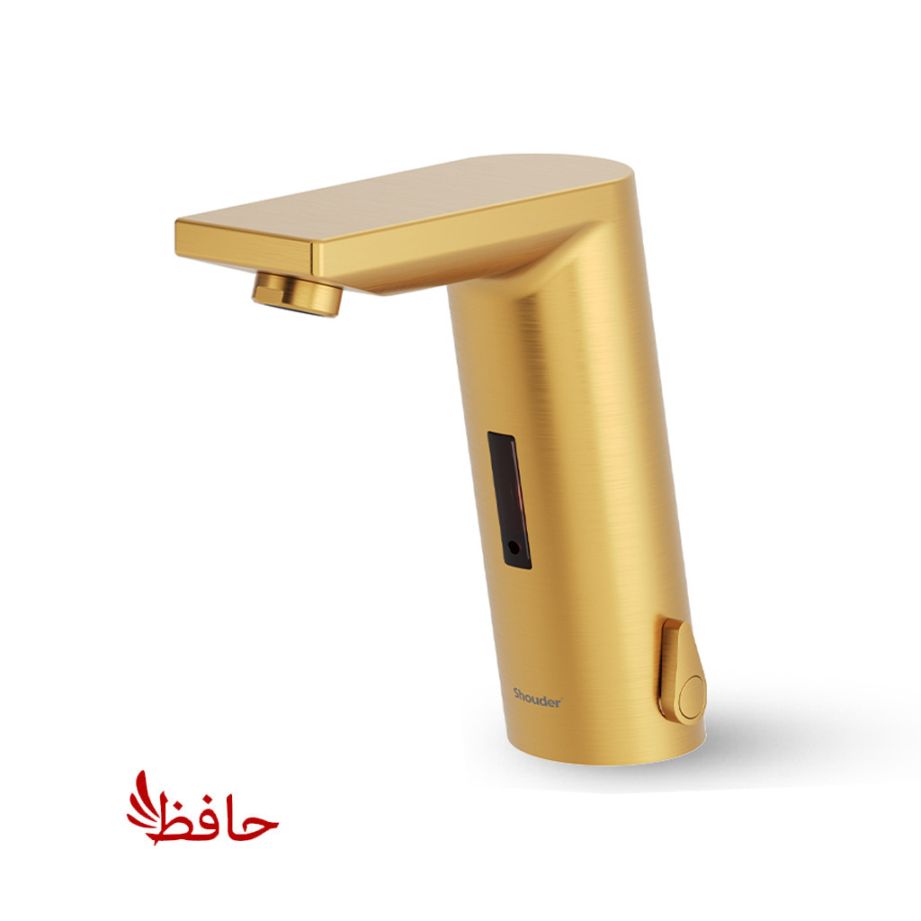 شیر روشویی چشمی شودر مدل دانوب طلایی مات