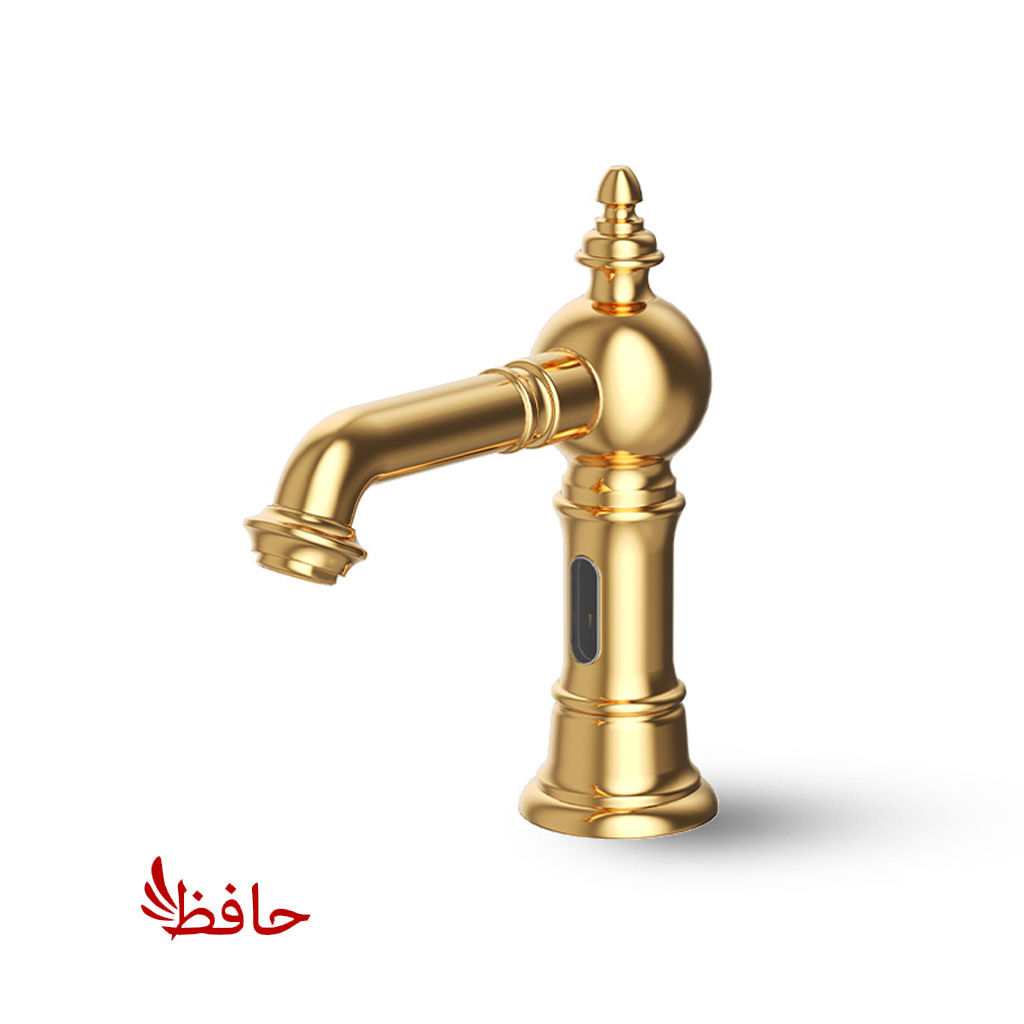 شیر روشویی چشمی شودر مدل بیزانس طلایی