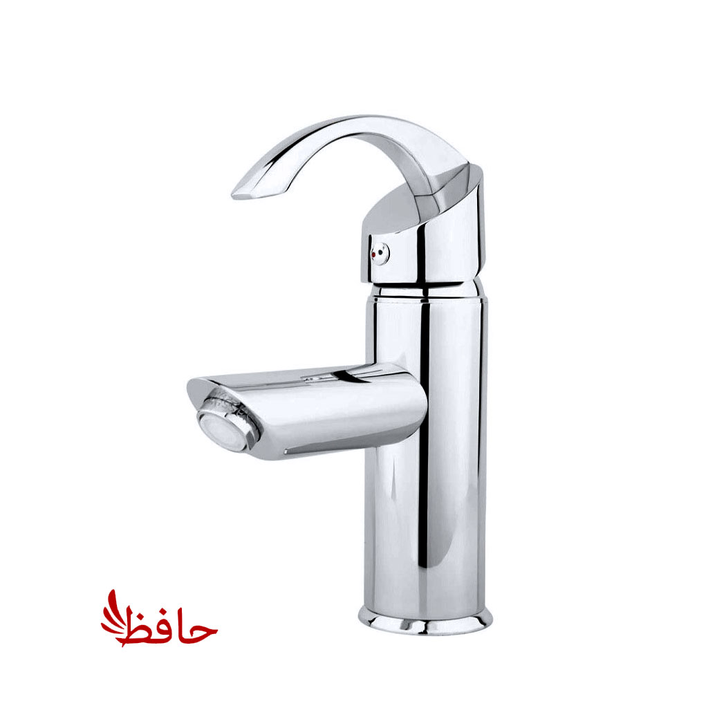 شیر روشویی راسان مدل تیتانیوم کروم
