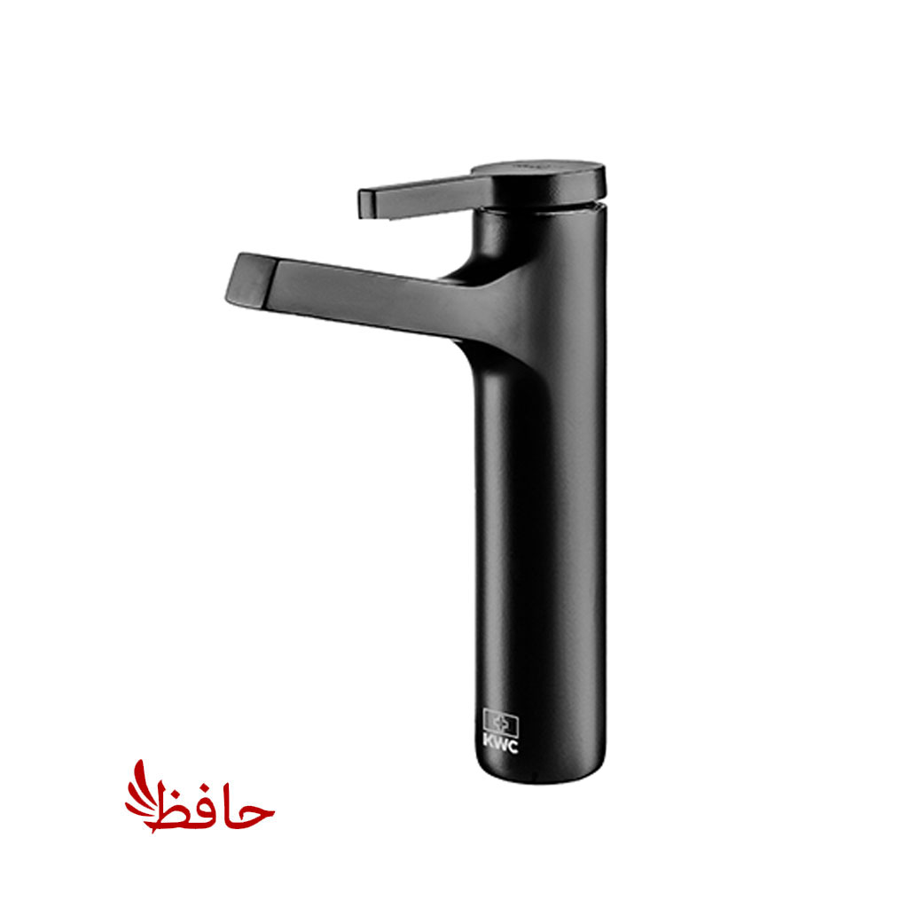 شیر روشویی پایه بلند کی دبلیو سی (KWC) مدل آوا مشکی