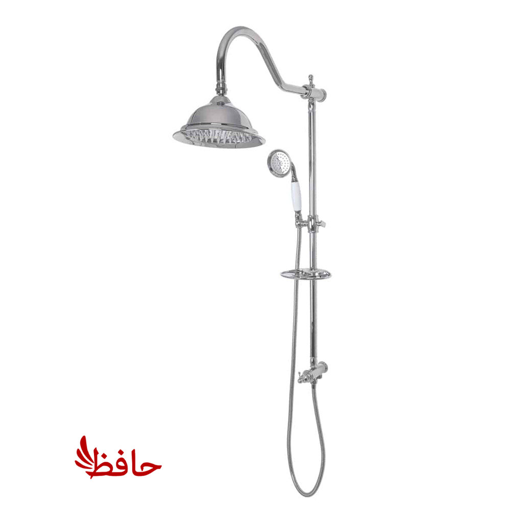 علم دوش دوکاره راسان مدل هورنر کروم