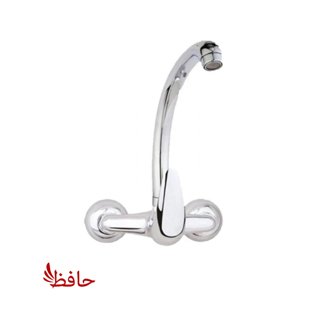 شیر دیواری حافظ سینک ظرفشویی آشپزخانه یا روشویی کاتریج 40 استاندارد برنجی