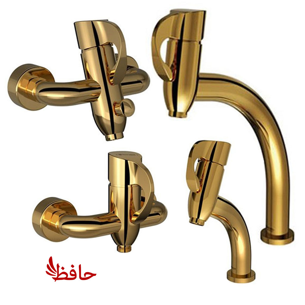 ست شیرالات شودر مدل دانته طلایی