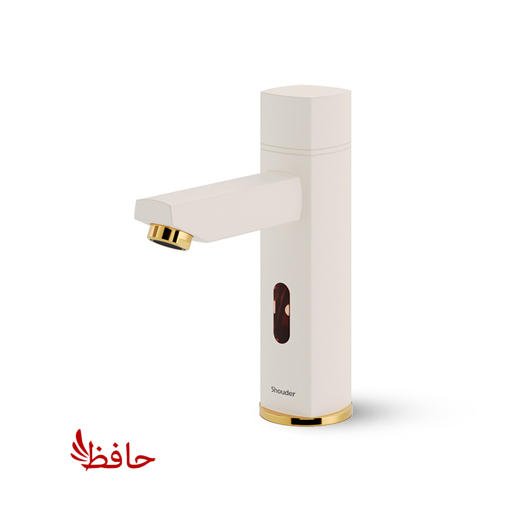 شیر روشویی چشمی شودر مدل یونیک شیری طلایی