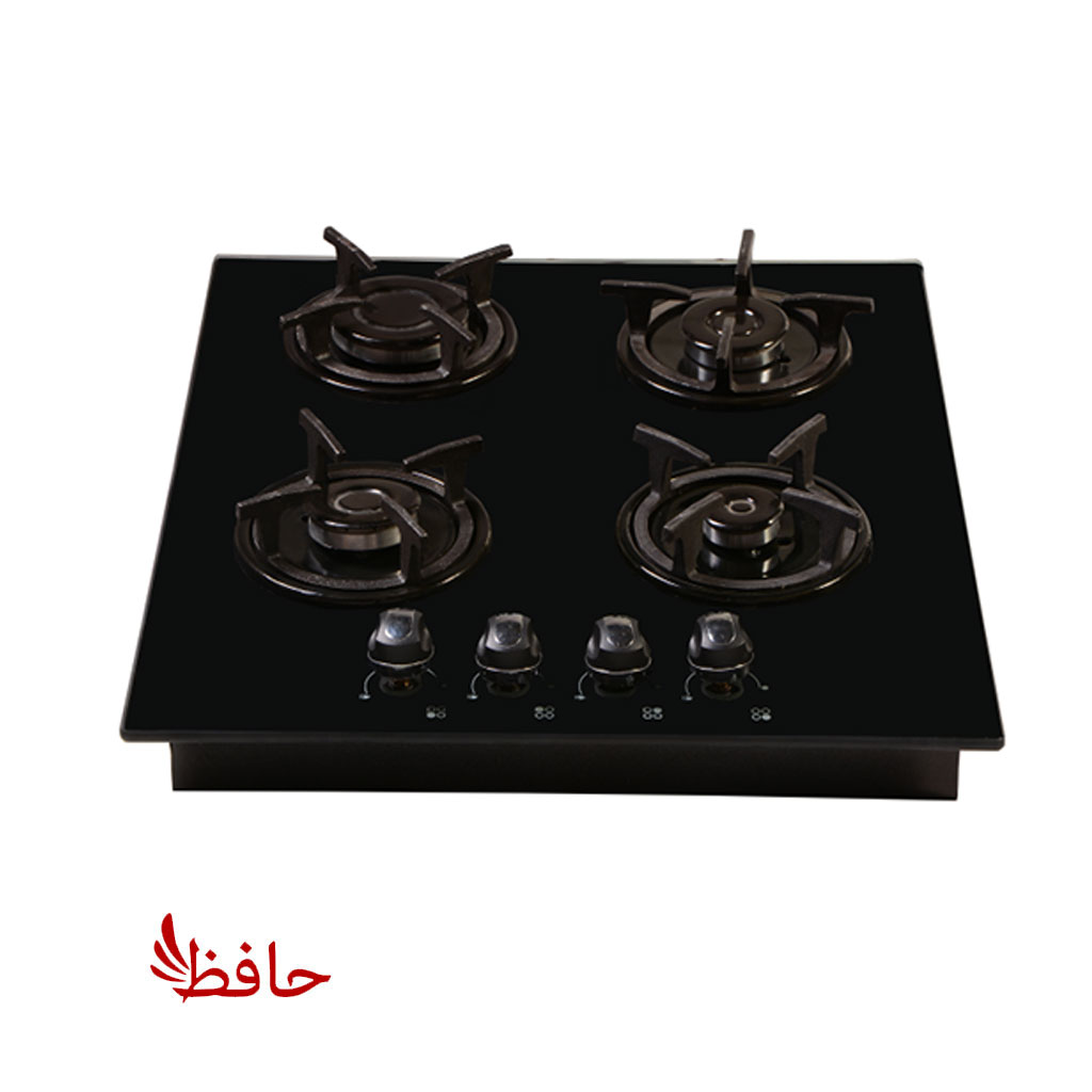 اجاق گاز صفحه ای شیشه ای چهار شعله جنرال مدل اران (پسکرایه)