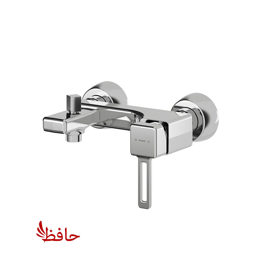 شیر حمام شودر مدل میشل کروم (پسکرایه)