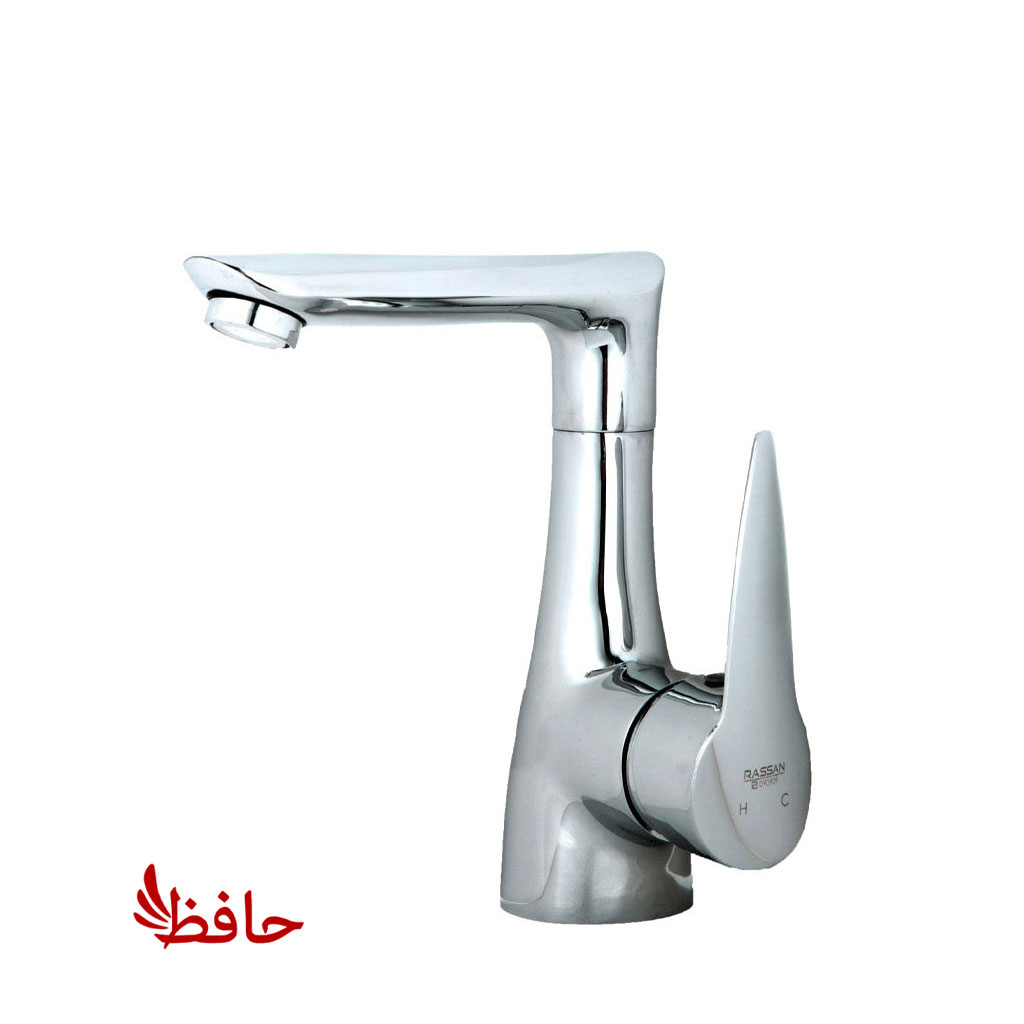 شیر روشویی راسان مدل رابیت کروم (پسکرایه)