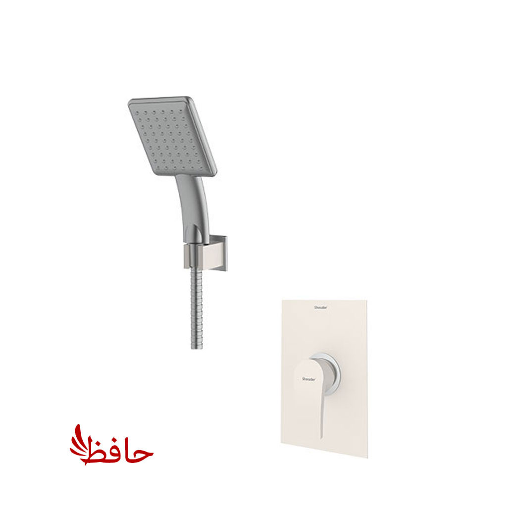 شیر حمام توکار شودر مدل رومر پلاس شیری کروم تیپ 2 (پسکرایه)