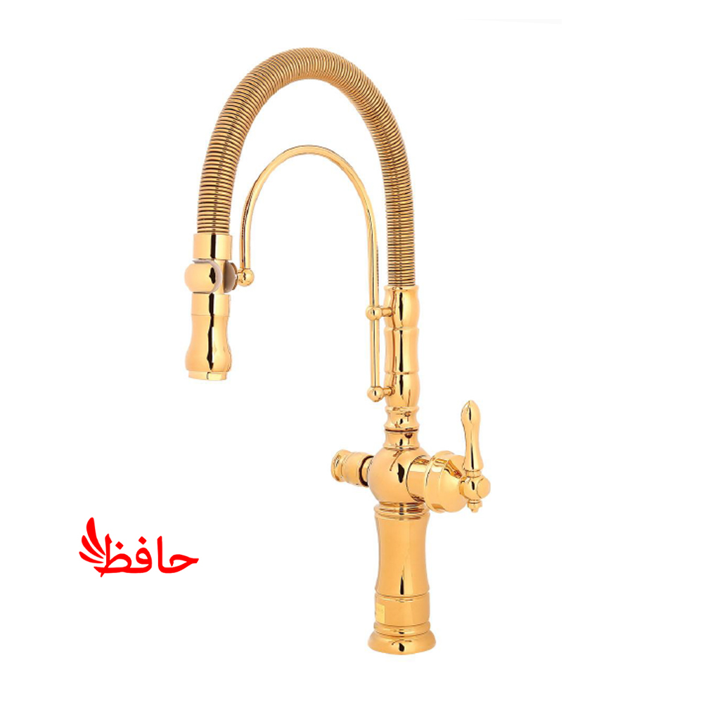 شیر ظرفشویی فنری دو منظوره سمپو مدل نویان طلایی 5 سال ضمانت (ارسال رایگان)