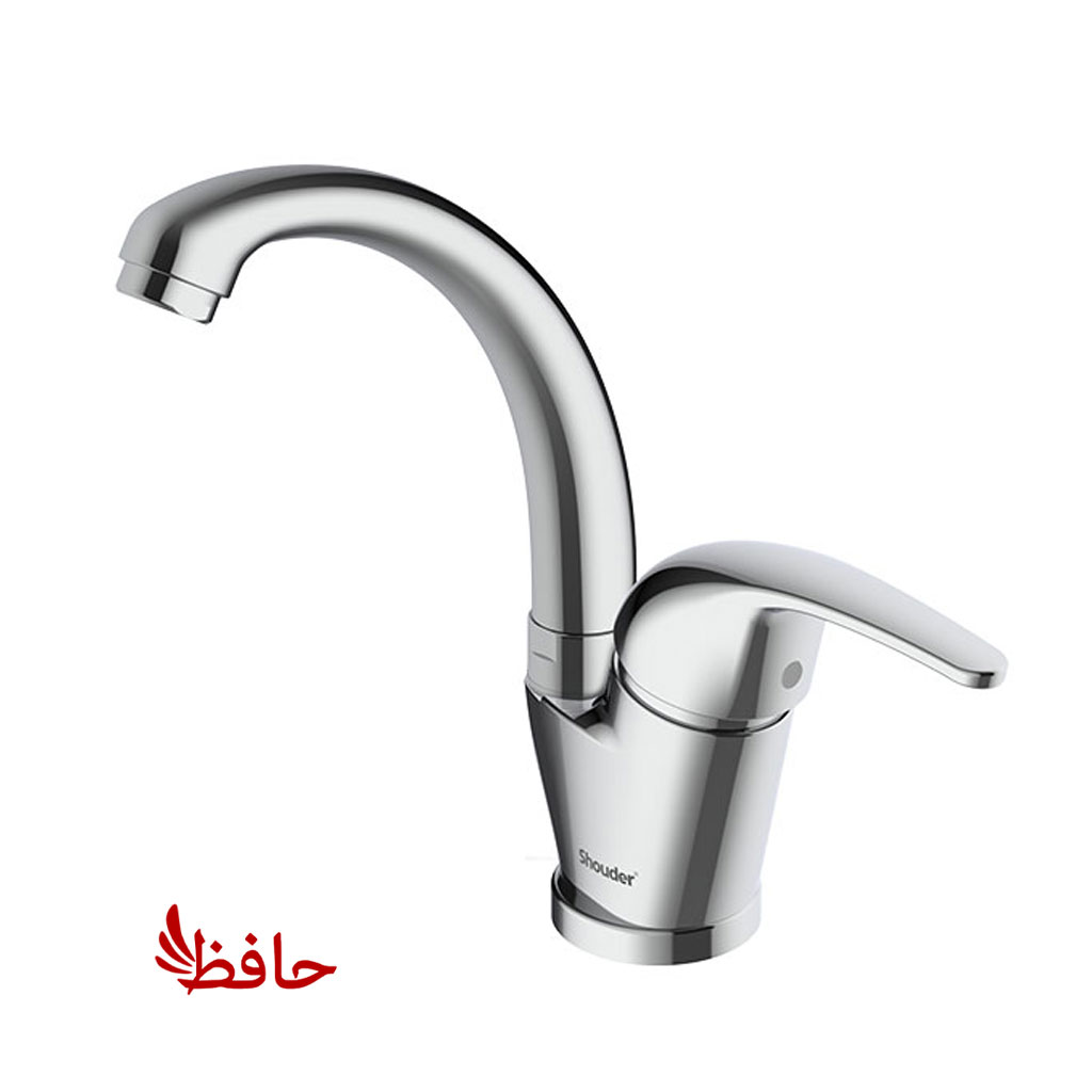 شیر روشویی متحرک شودر مدل اطلس کروم (پسکرایه)