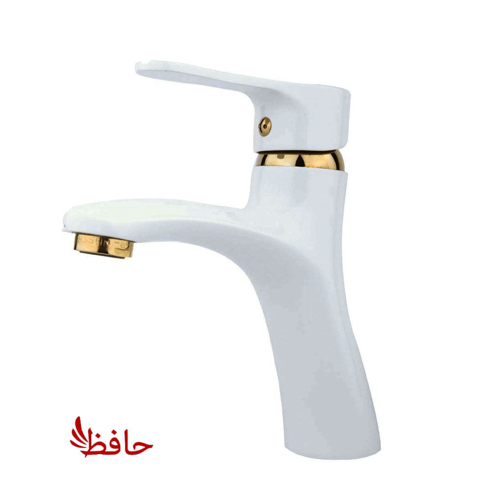 شیر روشویی راسان مدل صدف شیری طلایی (پسکرایه)